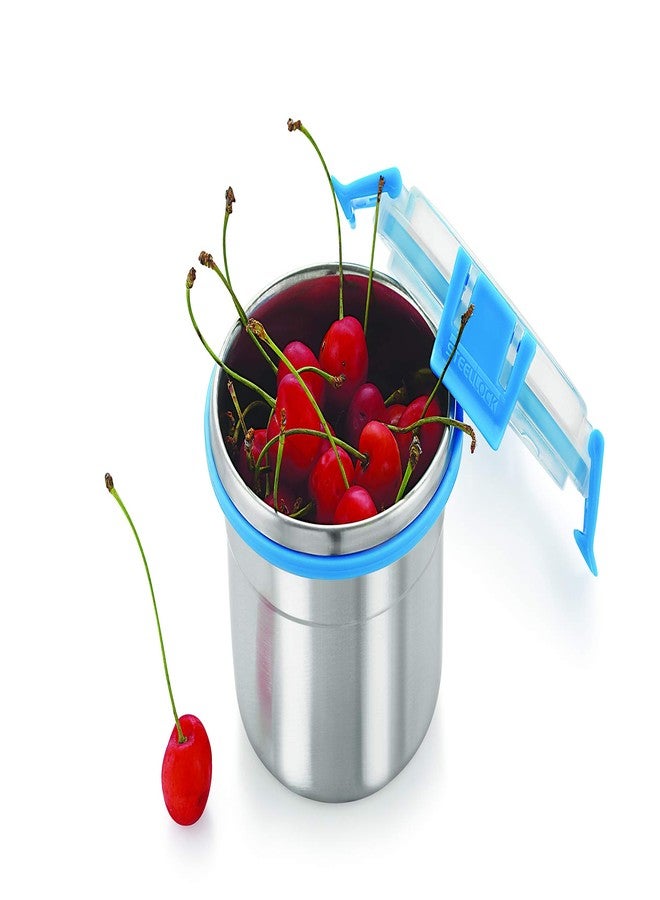 STEELLOCK Airtight & Leak Proof Stainless Steel Kitchen Storage Container/Dabba/Lunch Box with Lid, Set of 3, 350ML Each (SL-202) - Image 4